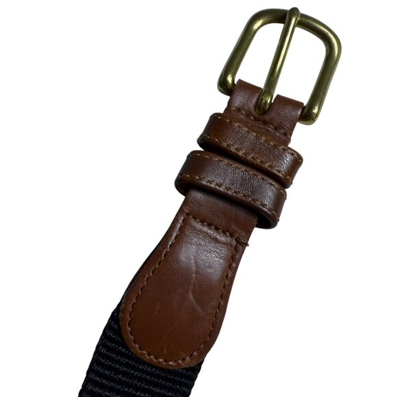 Coach Leather & Canvas Belt – Style #3819 – Size 38 (Fits Approx. 32–36”) – EUC